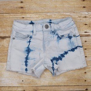 Cherokee Tie-Dye Cut Off Denim Short Kids XS